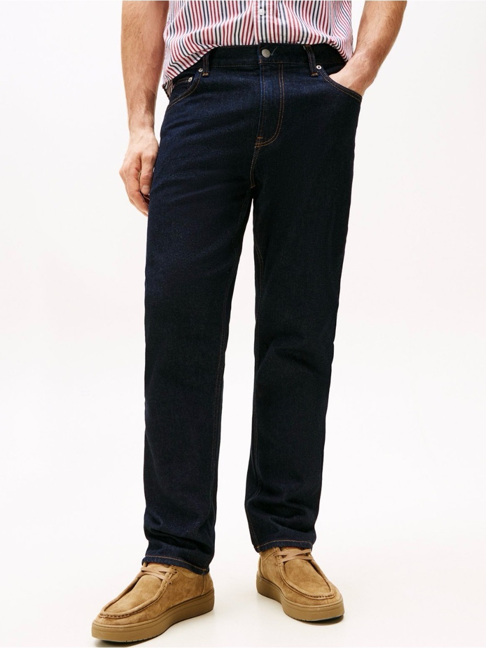Tommy Hilfiger Men's Indigo Straight-Leg Jeans